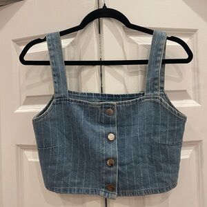 Cute denim top